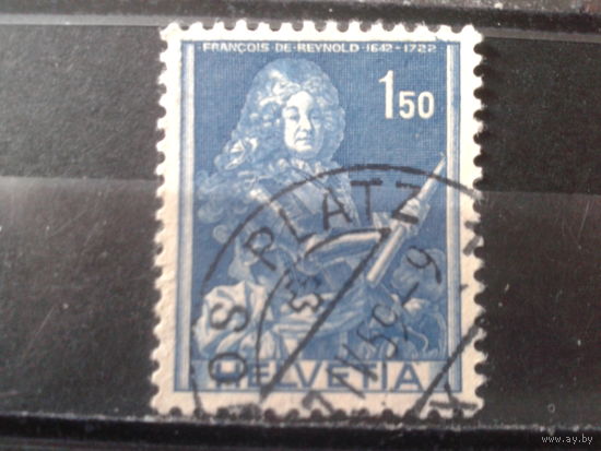 Швейцария 1941 Генерал-лейтенант де Рейнольд 17, начало 18 века