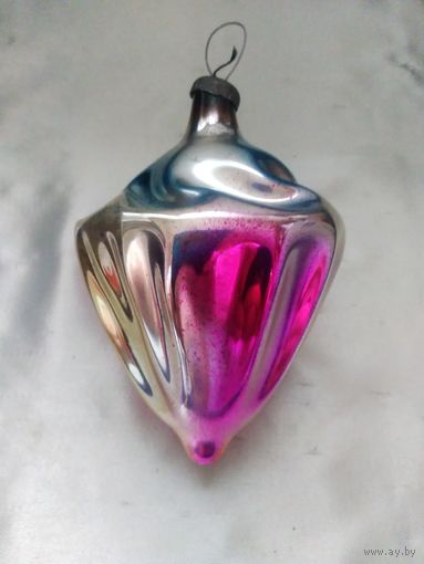 Ёлочная игрушка СССР.Юла большая.