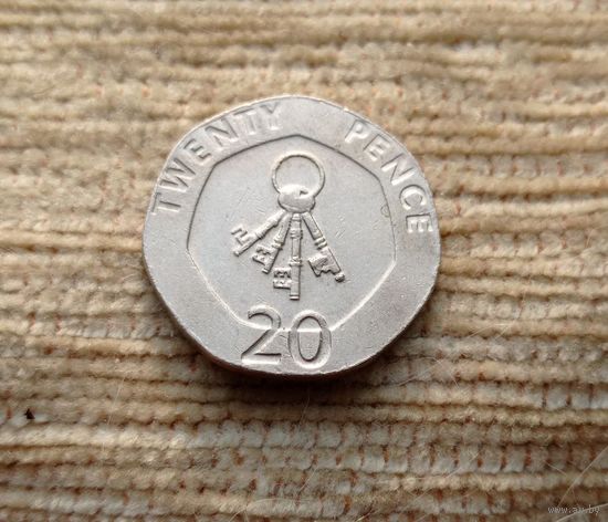 Werty71 Гибралтар 20 пенсов 2006 Ключи
