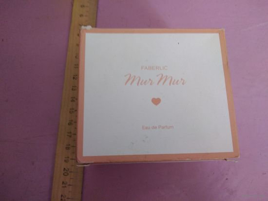 Коробка от туалетной воды Мур мур