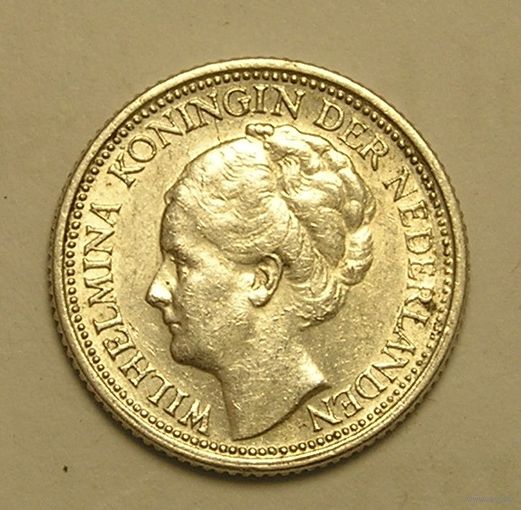 Нидерланды, 10 Центов 1941, Серебро