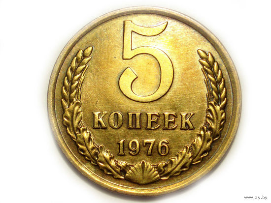 5 копеек 1976 #D