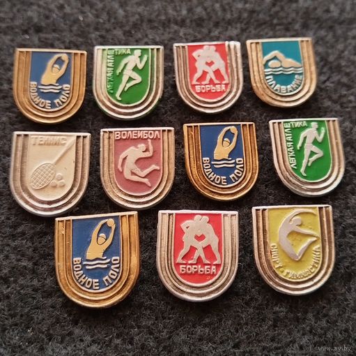 Олимпиада. Олимпийские виды спорта. Цена за один. (Д-6)