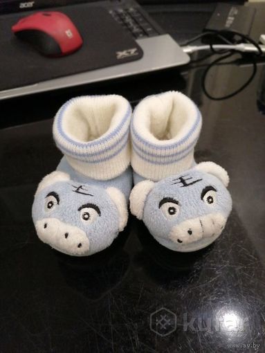 Тапочки-пинетки для малыша, по стельке 11см