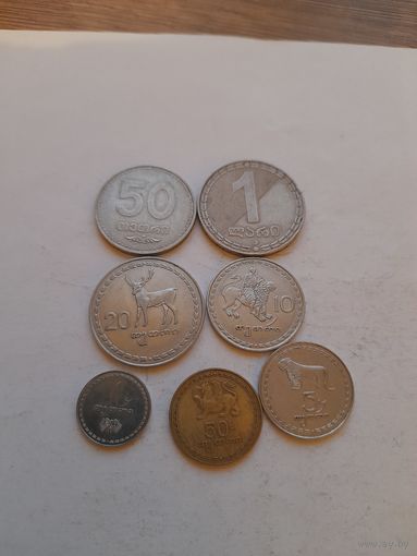 Монеты Грузии.