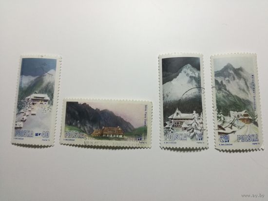 Польша 1972. Туризм. Горы