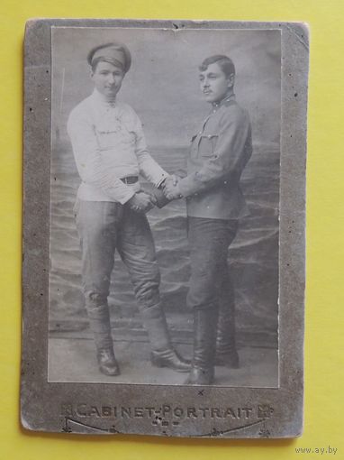 Фото кабинет-портрет "Встреча. Баку", 1918 г.