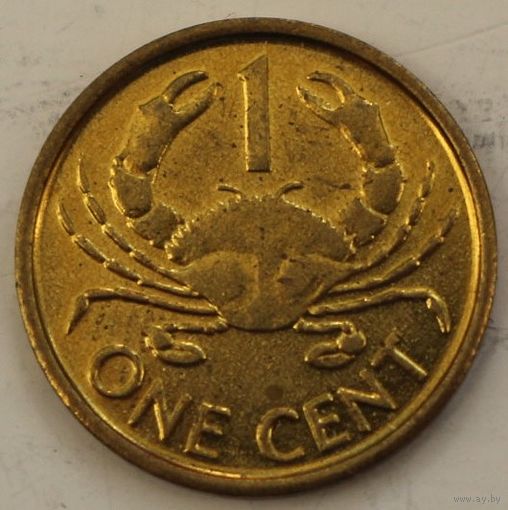 Сейшелы 1 цент 2004 год