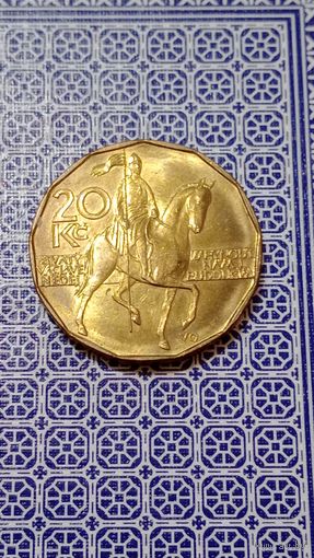 Чехословакия 20 крон1993