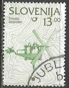 Словения. Геликоптер. 1997г. Mi#204.