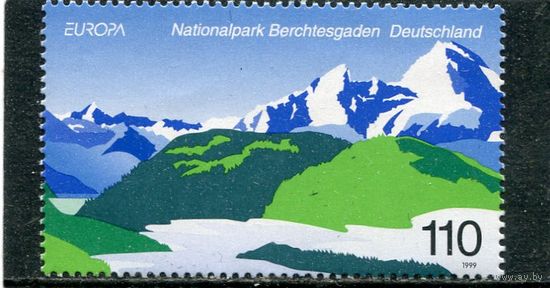 Германия. Европа СЕРТ. Национальные парки. Из блока