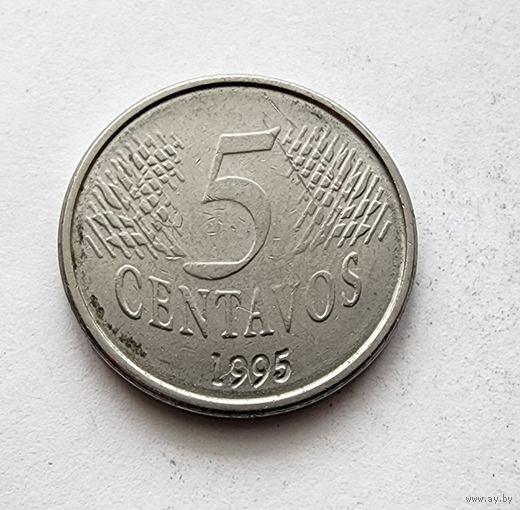 Бразилия 5 сентаво, 1995