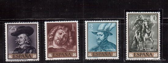 Испания-1962(Мих.1322-1225)  ** , Искусство, Живопись, Рубенс, полная серия