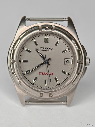 Часы Orient Titanium Automatic. Проведено обслуживание. С рубля.
