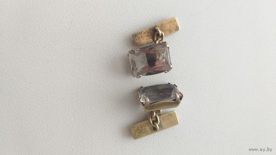 Винтажные запонки времён СССР Ag
