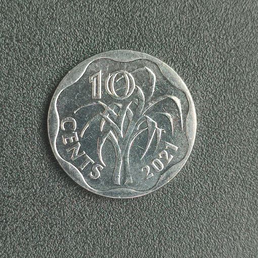 Свазиленд 10 центов 2012 г.