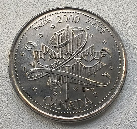 Канада 25 центов, 2000 Гордость  2-2-26