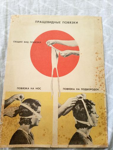 Плакат СССР по Гражданской обороне\8д