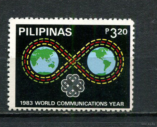 Филиппины - 1983 - Всемирный год связи - [Mi. 1538] - полная серия - 1 марка. MNH, MLH.  (LOT Gh23)-T3P12
