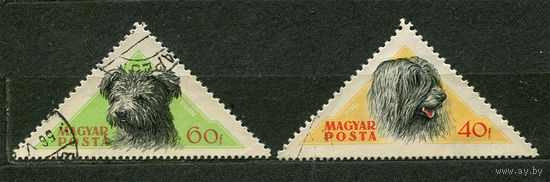Собаки. Венгрия. 1956. Серия 2 марки