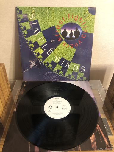 Simple Minds - Street Fighting Years LP 1st press