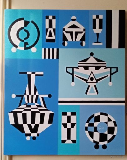 Dasha Art "Абстракция" х.м. 120х100см.