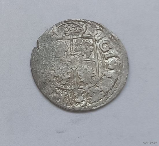 Россып Паўтаракаў!, 1614, Быдгощ. Крест и яблоко на реверсе как на Краковских, редкий