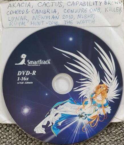DVD MP3 дискография - AKACIA, CACTUS, CAPABILITY BROWN, COHEED & CAMBRIA, CONJURE ONE, KILLER, LUNAR, NIGHT, The WATCH - 1 DVD