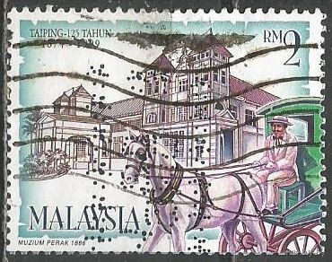 Малайзия. 125 лет г.Тайкина. Перак. 1999г. Mi#789