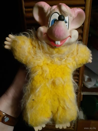 Игрушка СССР Мышь