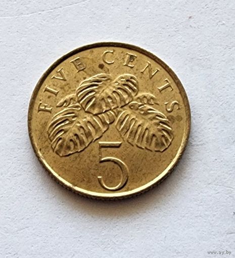 Сингапур 5 центов, 1995