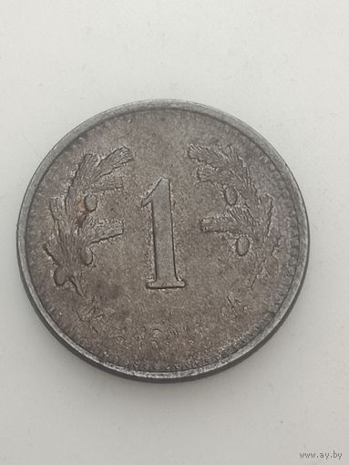 Финляндия 1 марка 1945 года .