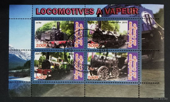 ПОЕЗДА ПАРОВОЗЫ ЖД ТРАНСПОРТ     БЛОК  сто