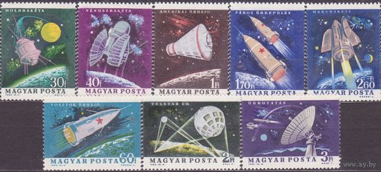 ВЕНГРИЯ, 1964 год, ** Космос (авг
