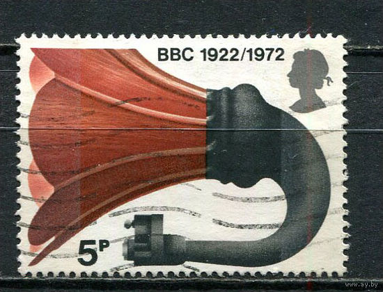 Великобритания - 1972 - Техника 5Р - [Mi.603] - 1 марка. Гашеная.  (Лот 8HZ)-TG3P46