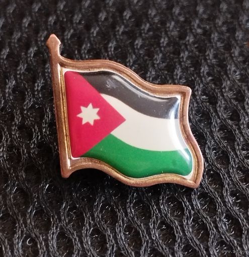 Флаг. ИОРДАНИЯ. Значок