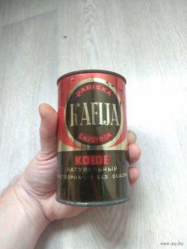Банка жестяная от кофе. СССР