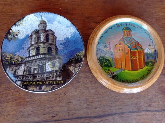 МИНИ ТАРЕЛОЧКИ, ДЕКОРАТИВНАЯ ТАРЕЛКА, ЦЕРКОВЬ, Чернигов, Украина