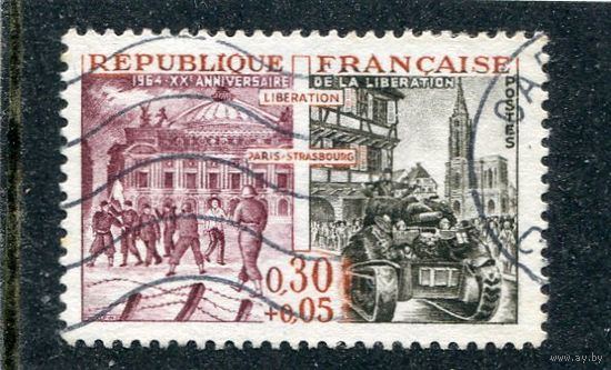 Франция. Вторая мировая война. Освобождение Парижа и Страсбурга