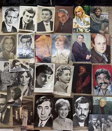 Открытки.актеры.цена за все.