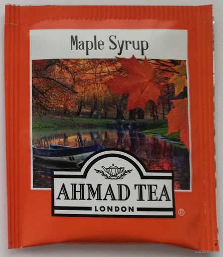 Чай Ahmad Maple syrup (зеленый со вкусом и ароматом кленового сиропа) 1 пакетик