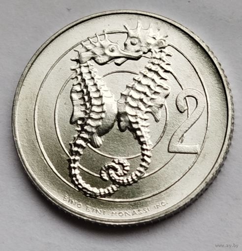 Сан-Марино 2 лиры 1975 UNC