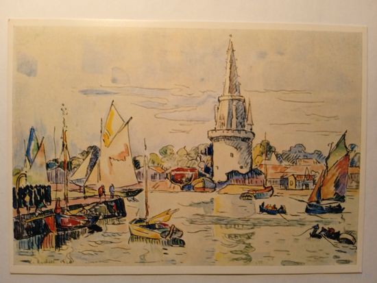 Синьяк. Ла Рошель. Издание Англии