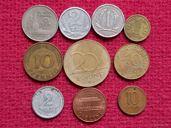 Лот монет Мира