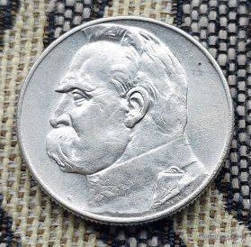 Польша 5 злотых 1935 года. Юзеф Пилсудский. Сторгуй за свою цену, предложи обмен!