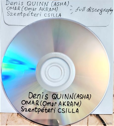 DVD MP3 дискография Denis QUINN (ASHA), OMAR (Omar AKRAM), Szentpeteri CSILLA (New age, Instrumental, Neoclassical, Classical Crossover ) - 1 DVD