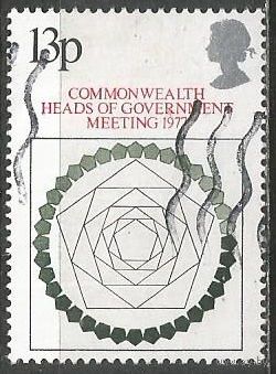 Британия. Конференция глав правительств Содружества. 1977г. Mi#744.