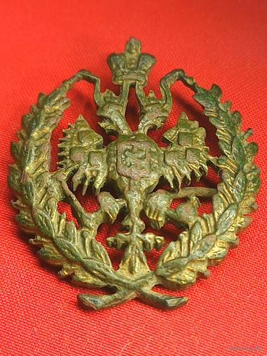 Кокарда (знак) РИА. Очень красивая. С рубля, без м.ц. См. другие мои лоты!