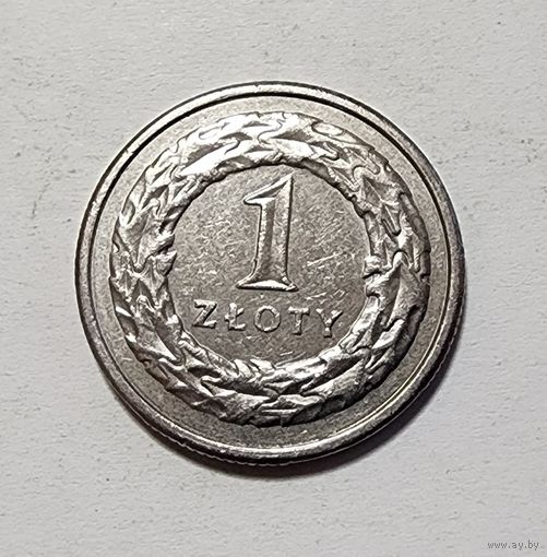 Польша 1 злотый, 2009