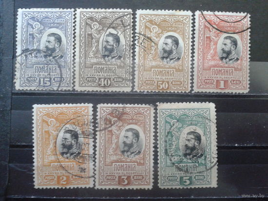 Румыния 1906 25 лет королевства Румыния, король Карл 1